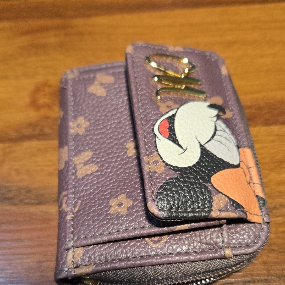 Disney Minnie Mouse Lavender Coin Purse - Picture 6 of 9